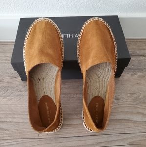 Saks Fifth Avenue Suede Espadrilles